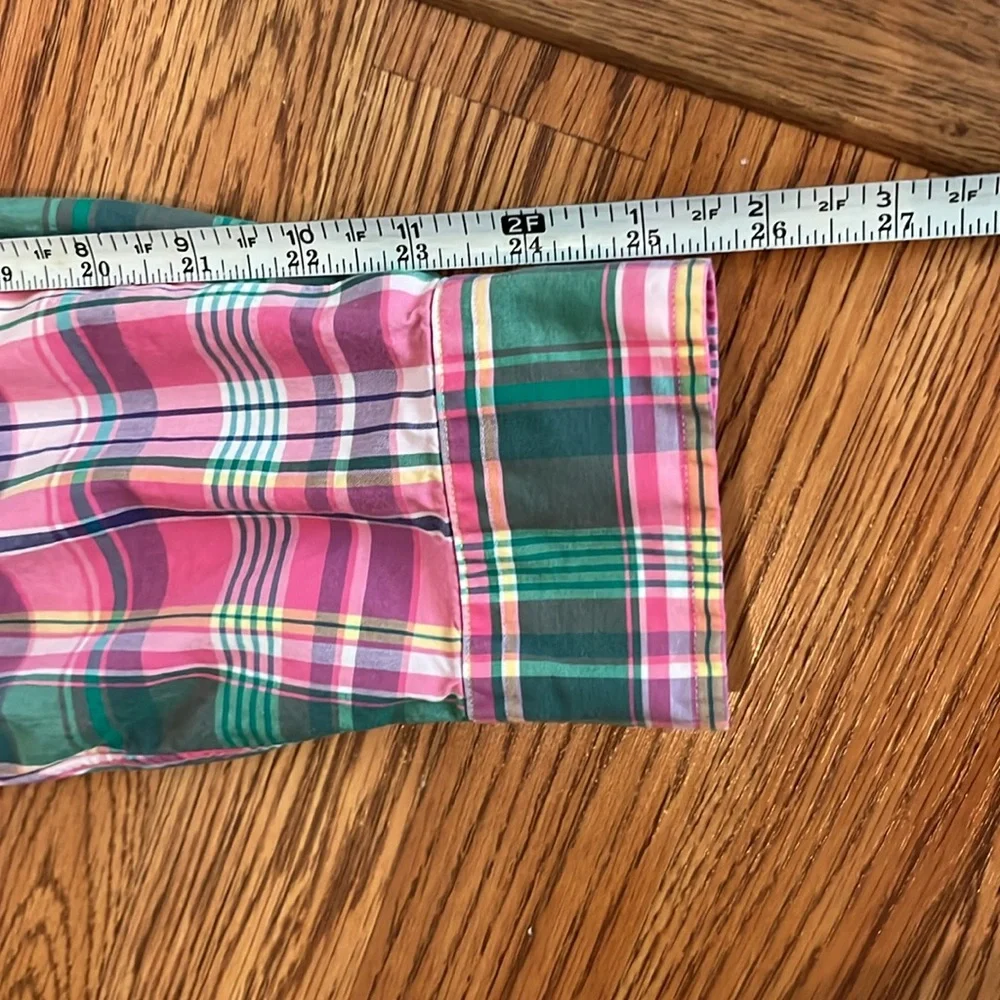 Ralph Lauren Multi Plaid Button Down Shirt